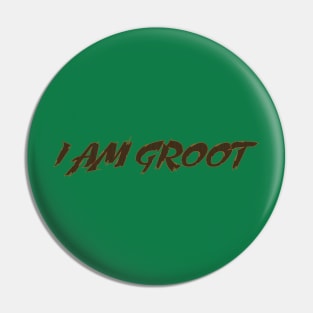 I AM GROOT Pin