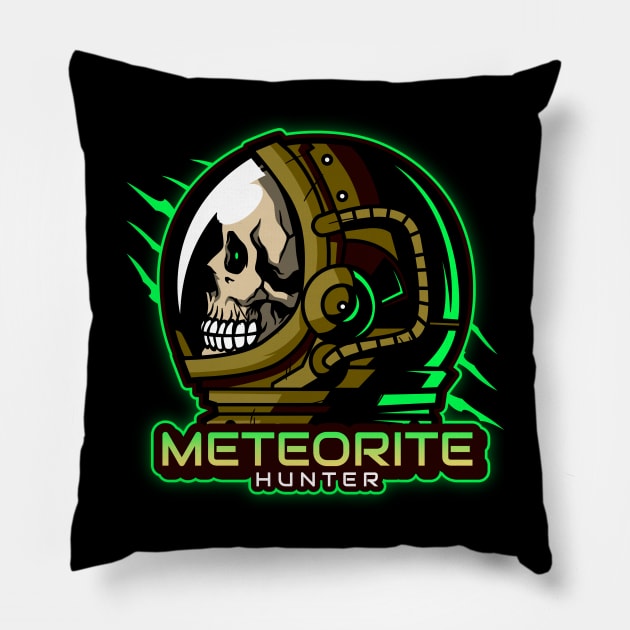 Meteorite Collector Meteorite Hunter Meteorite Pillow by Meteorite Factory