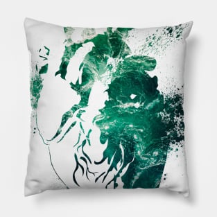 Heart Waves Pillow