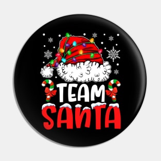 Team Santa Christmas Family Matching Pin