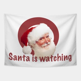 Santa is watching Tapestry