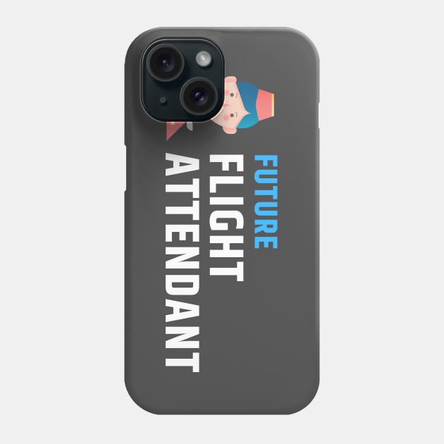 Future Flight Attendant (Cabin Crew) Phone Case by Jetmike