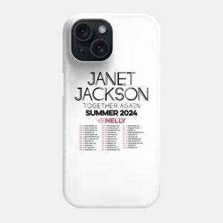 Janet Jackson Vintage Together Again Summer 2024 Phone Case