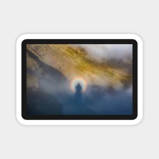 Brocken spectre in the Brecon Beacons National Park Magnet