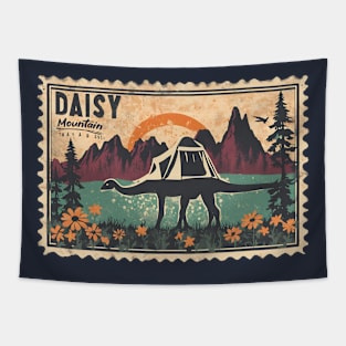 Daisy Mountain Mountaineering with Dinosaur Arizona Campsite and Trails Tapestry