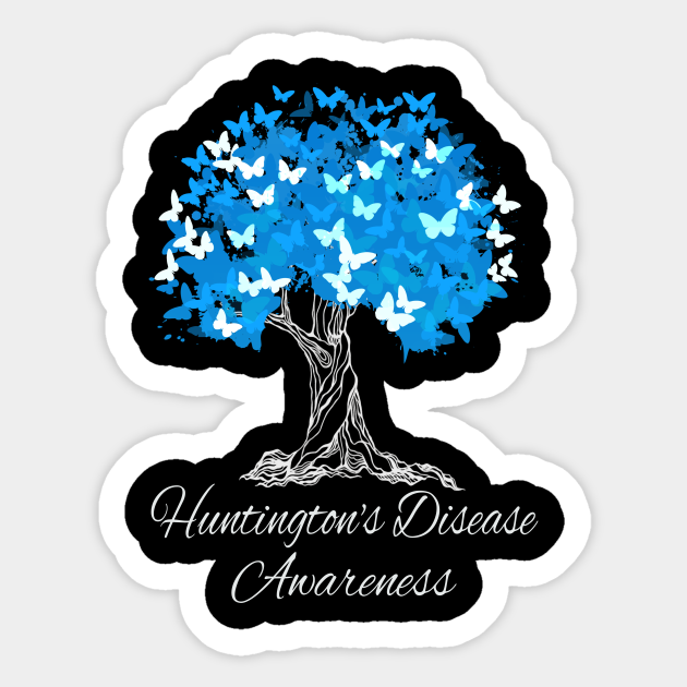 Huntington S Disease Awareness Huntingtons Disease Aufkleber Teepublic De