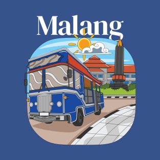 Malang City (Indonesia Travel) T-Shirt