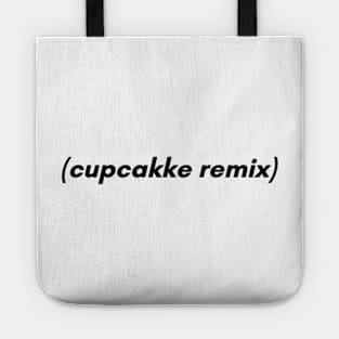 Cupcakke Remix sticker Tote