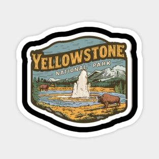 Yellowstone National Park Magnet