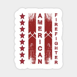 Firefighter distress flag design Magnet