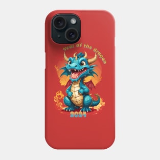 Chinese new year of the dragon 2024 Phone Case
