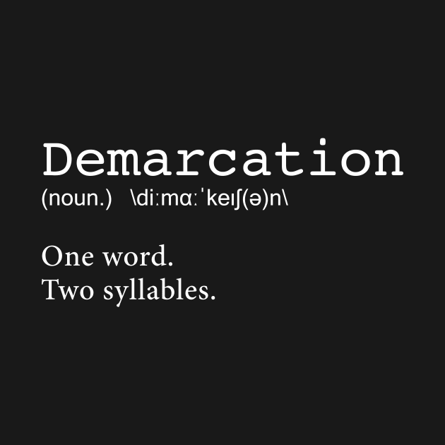 The Office | Demarcation Definition by EliseDesigns