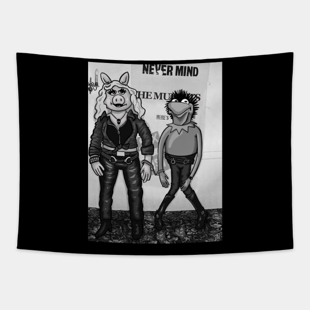 Nevermind the muppets Tapestry by Rosebear