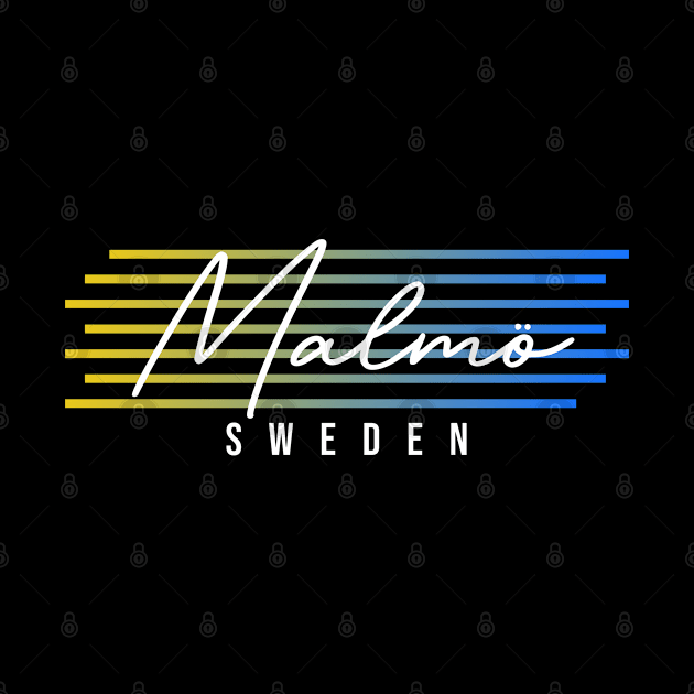 Malmö Sweden Souvenir Gift by zap