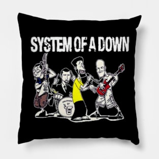 System of a Down bang 5 Pillow