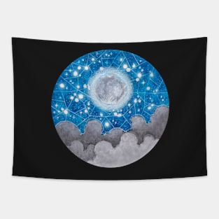 Bright Night Tapestry