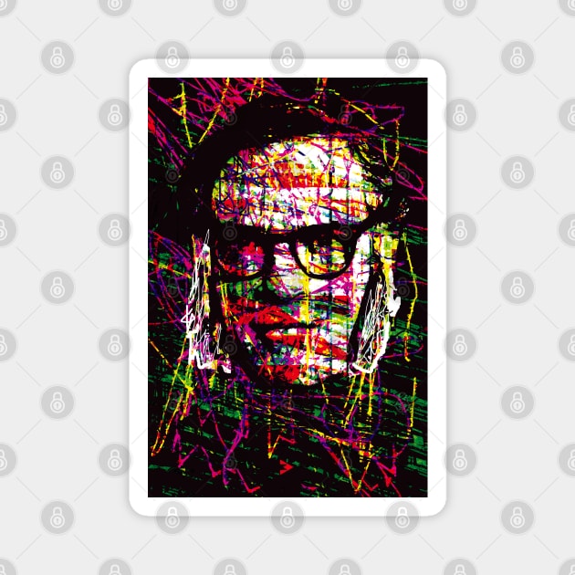 Isaac Asimov 2 Magnet by Exile Kings 