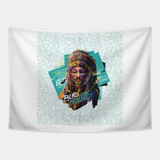 American Native Hacker Tapestry