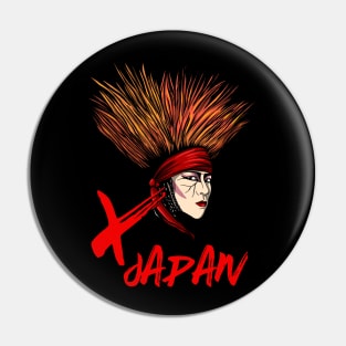 X Japan Pin