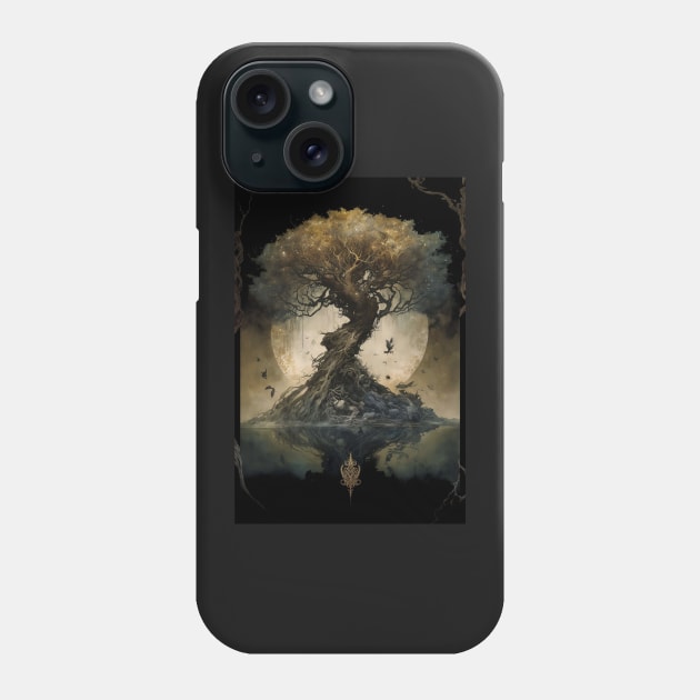 Yggdrasil's Seed Phone Case by fateofthenorns