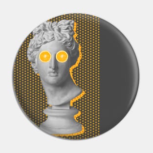 Apollo - Orange Eyes Pin