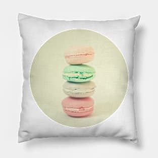 Four Macarons Pillow