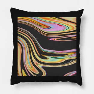 Swirls- Colorful Pillow