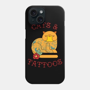 Cats and Tattoos Phone Case