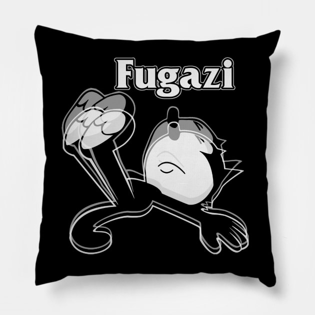 Fugazi Fanart Pillow by Wave Of Mutilation