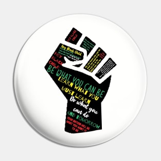 Hey Black Child Pin