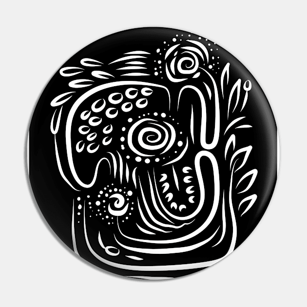 Abstract Tribal design Pin by jen28