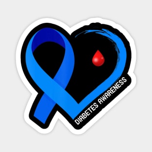 Diabetes Awareness Warrior Gift Magnet