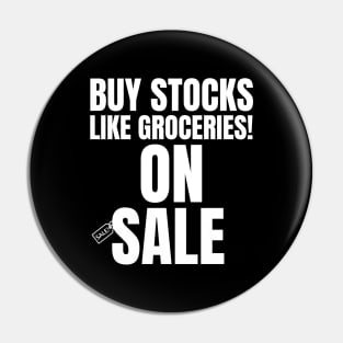 Buy Stocks Like Groceries! Investing Pin