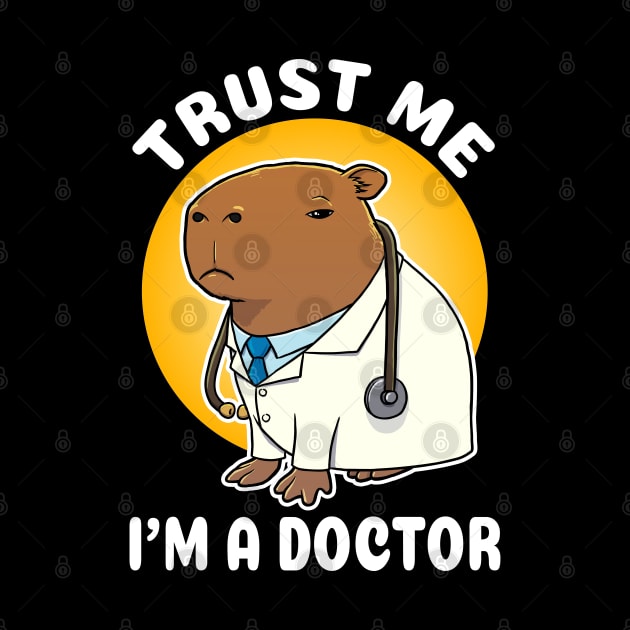 Trust me I'm a doctor Capybara Doctor Costume by capydays