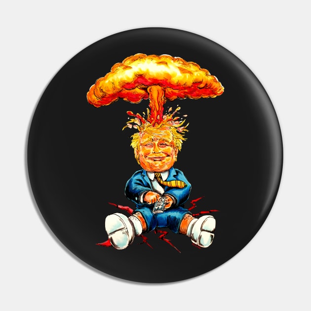 Atomic Trump Pin by Robisrael