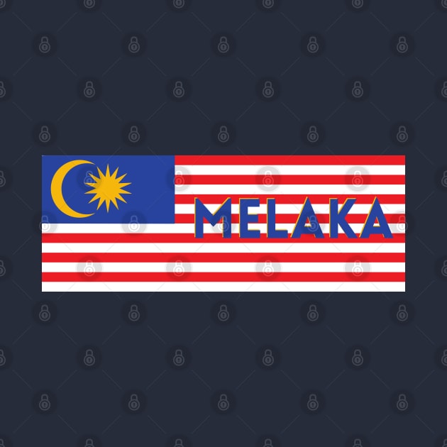 Melaka City in Malaysian Flag by aybe7elf