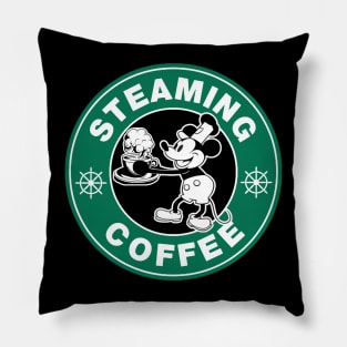 Steaming Coffee Pillow