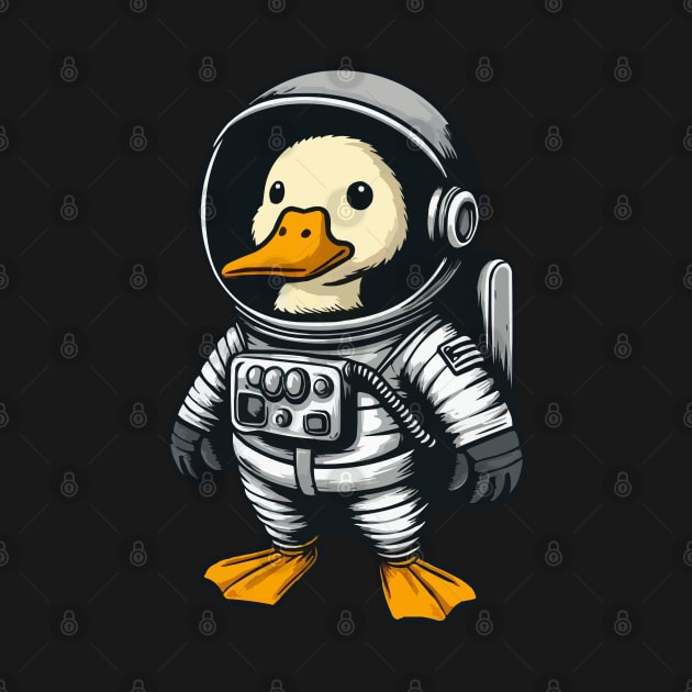 Cute Space Duck by MoDesigns22 