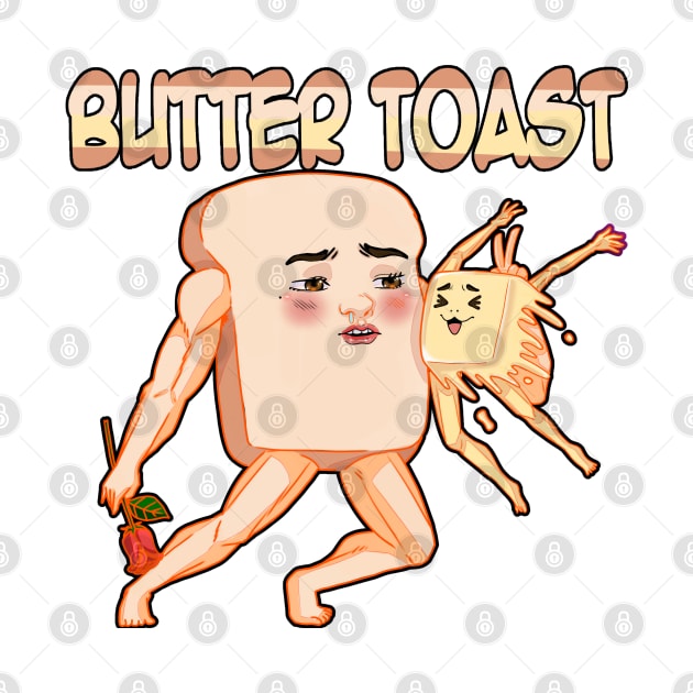 Butter toast by L’étoile stéllaire