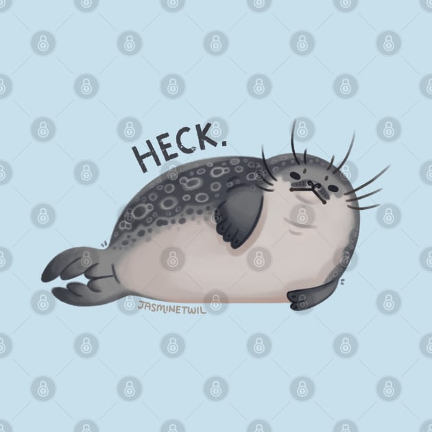 Angry Animals- Ringed Seal (Heck) by jasminetwil