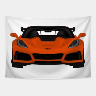 Z06 ZR1 ORANGE3 Tapestry