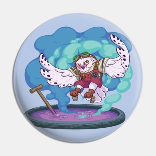 Twiggy LaRoux ~ Owlchemist Pin