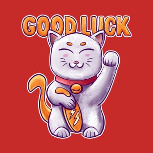 GoodLuck CAT part of Lucky Cat collection T-Shirt