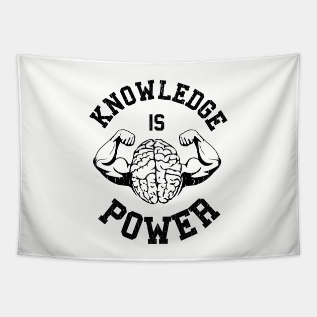 Knowledge is Power Tapestry by atomguy