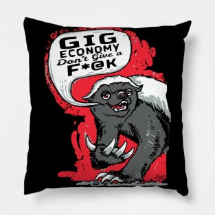 Gig Economy Don't Give A F*@K Pillow