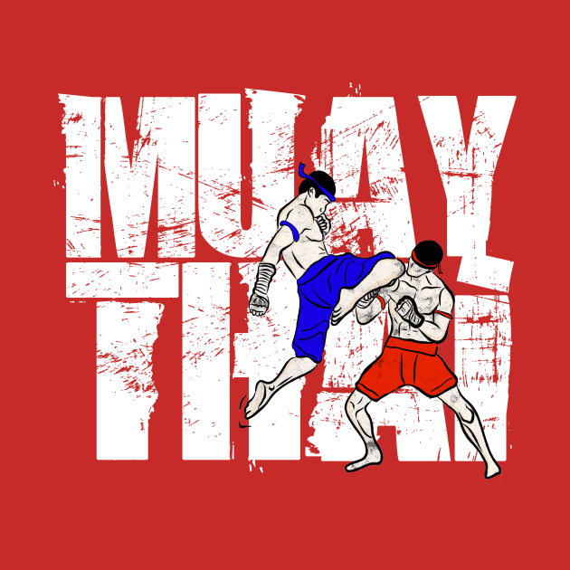 Muay Thai - Fighters by Jack Soda