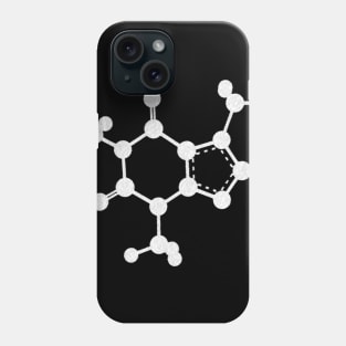 Caffeine Molecule Phone Case