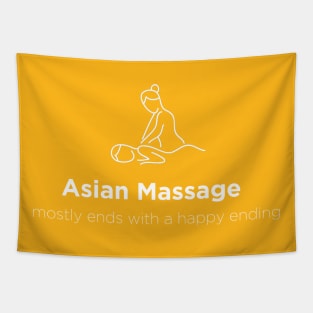 Asian Massage Tapestry