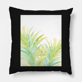 Tropical Palm Leaves 01 Pillow