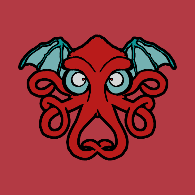 Cthulhu - Red Form by Bits